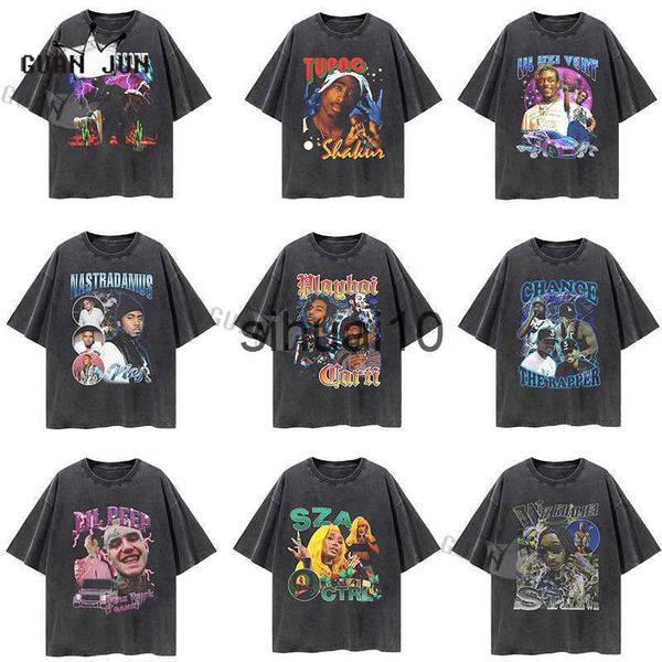 women's t-shirt vintage 90s hip hop t shirt women retro washed 100% cotton tees palyboi rapper tshirt 2023 streetwear hip hop men t-sh, White
women's t-shirt vintage 90s hip hop t shirt women retro washed 100% cotton tees palyboi rapper tshirt 2023 streetwear hip hop men t-sh, White