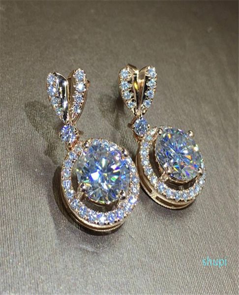 bowknot 18k rose gold diamond dangle earring original 925 sterling silver jewelry party wedding drop earrings for women bridal2479726, Golden;silver
bowknot 18k rose gold diamond dangle earring original 925 sterling silver jewelry party wedding drop earrings for women bridal2479726, Golden;silver
