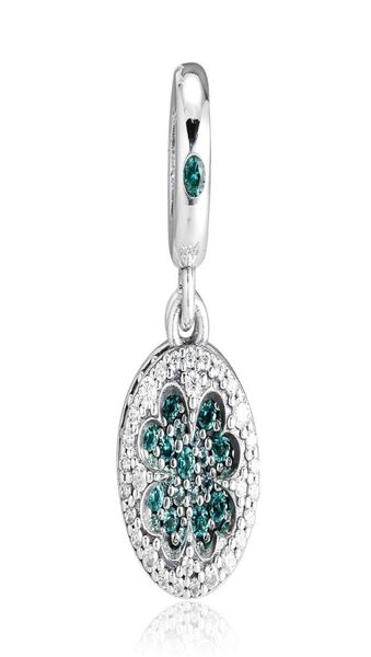 new authentic 925 sterling silver dazzling clover dangle charm green crystal beads fits original brand bracelets diy fashion jewel7613561, Black
new authentic 925 sterling silver dazzling clover dangle charm green crystal beads fits original brand bracelets diy fashion jewel7613561, Black