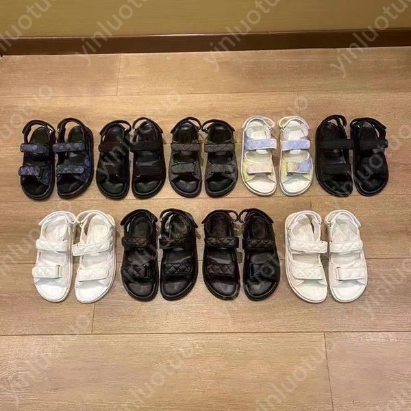 cf designer women sandales slingback platform dad sandals chan nel shoes leather calf quilted slides summer grandad luxury sandal circular b, Black
cf designer women sandales slingback platform dad sandals chan nel shoes leather calf quilted slides summer grandad luxury sandal circular b, Black