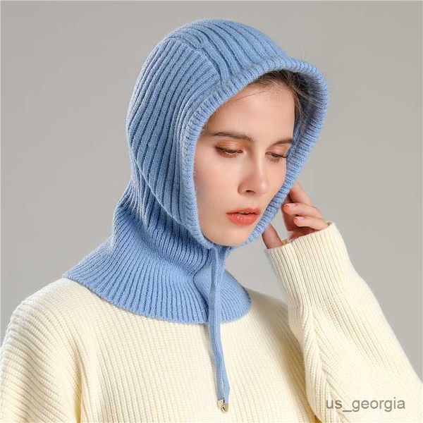 caps women knitted scarf adjust beanies neck scarves woolen yarn winter warm outdoor magic hat ring pullover cap muffler r230627, Blue;gray
caps women knitted scarf adjust beanies neck scarves woolen yarn winter warm outdoor magic hat ring pullover cap muffler r230627, Blue;gray