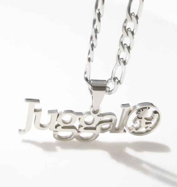 mens jewelry punk silver letter juggalo pendant necklace stainless steel icp hatchetman charms chain 4mm24 inch1205848
mens jewelry punk silver letter juggalo pendant necklace stainless steel icp hatchetman charms chain 4mm24 inch1205848