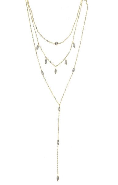 2018 fashion three layers tiny tear water drop long chain necklaces for women ladies pave shiny cz luxury weddin7432242, Silver
2018 fashion three layers tiny tear water drop long chain necklaces for women ladies pave shiny cz luxury weddin7432242, Silver
