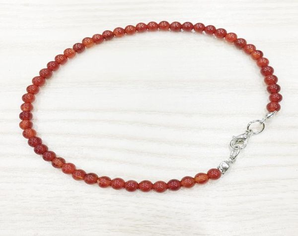mg0146 whole natural carnelian anklet handamde red agate womens mala beads anklet 4 mm mini gemstone jewelry9070594, Black
mg0146 whole natural carnelian anklet handamde red agate womens mala beads anklet 4 mm mini gemstone jewelry9070594, Black