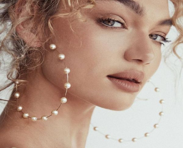 european and american earrings new pearl big circle pop fashion exaggerated pearl earrings weddings parties all kinds of occa6097564, Golden;silver
european and american earrings new pearl big circle pop fashion exaggerated pearl earrings weddings parties all kinds of occa6097564, Golden;silver