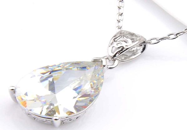 10pcs luckyshine excellent shine water drop white z gemstone silver plated pendants necklaces for holiday wedding party4112794
10pcs luckyshine excellent shine water drop white z gemstone silver plated pendants necklaces for holiday wedding party4112794