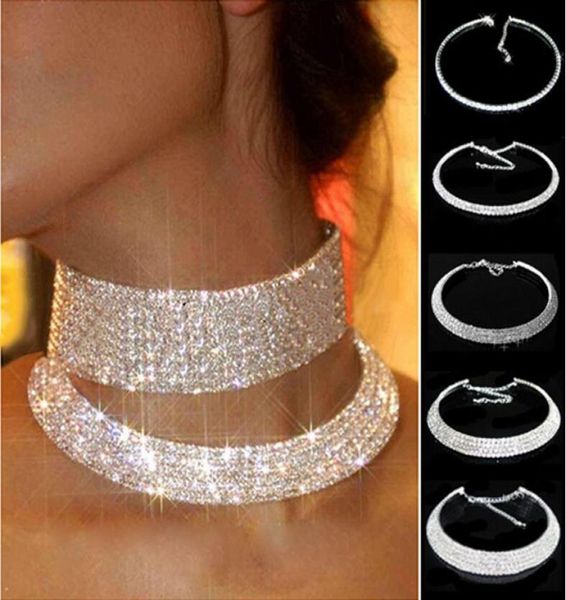 women crystal rhinestone collar necklace choker necklaces wedding bridal party collar choker chain necklace crystal choker necklac5924183, Black
women crystal rhinestone collar necklace choker necklaces wedding bridal party collar choker chain necklace crystal choker necklac5924183, Black