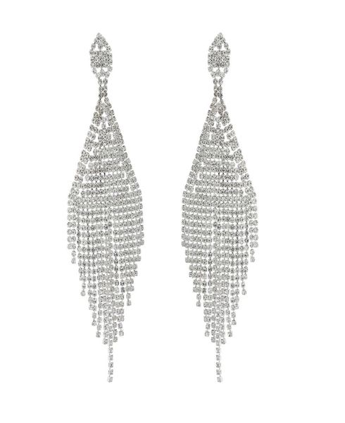 fashion diamond dropshaped with bright full rhinestone tassel drop dangle earrings for women wedding gift4639614, Silver
fashion diamond dropshaped with bright full rhinestone tassel drop dangle earrings for women wedding gift4639614, Silver