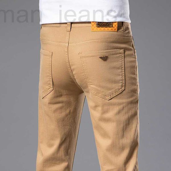 men's jeans designer thin spring/summer korean stretch brown slim fit feet light luxury fashion trend i0wa, Blue
men's jeans designer thin spring/summer korean stretch brown slim fit feet light luxury fashion trend i0wa, Blue