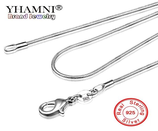 yhamni long 1632inch 4080cm 100 authentic solid 925 sterling silver chokers necklaces 1mm snake chains necklace for women ydh1754247
yhamni long 1632inch 4080cm 100 authentic solid 925 sterling silver chokers necklaces 1mm snake chains necklace for women ydh1754247