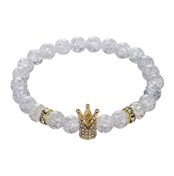 imperial micro pave cubic zircon crown charm bracelet men womens white crack flowers stone beads bracelet jewelry2524048, Black
imperial micro pave cubic zircon crown charm bracelet men womens white crack flowers stone beads bracelet jewelry2524048, Black