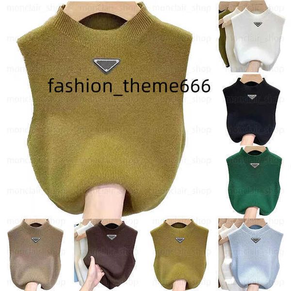 womens tank r triangle badge vest sweater womens vest loose letter crewneck pullover knitted vest sleeveless vest, White
womens tank r triangle badge vest sweater womens vest loose letter crewneck pullover knitted vest sleeveless vest, White