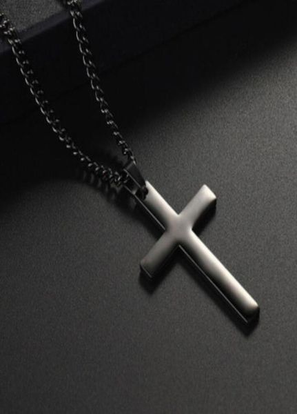 new cross pendant necklace women men black chains stainless steel adjustable long necklaces jewelry gift wjl54132329772, Silver
new cross pendant necklace women men black chains stainless steel adjustable long necklaces jewelry gift wjl54132329772, Silver