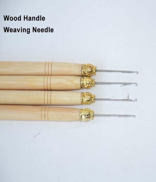 hook needles wig tools hair extension wooden handle weaving needle5499433, Silver
hook needles wig tools hair extension wooden handle weaving needle5499433, Silver