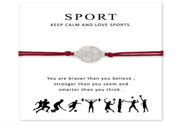 new sports wrap wish bracelet with gift card football hockey gymnastics volleyball baseball basketball charm bangle women men jewe1761507, Golden;silver
new sports wrap wish bracelet with gift card football hockey gymnastics volleyball baseball basketball charm bangle women men jewe1761507, Golden;silver