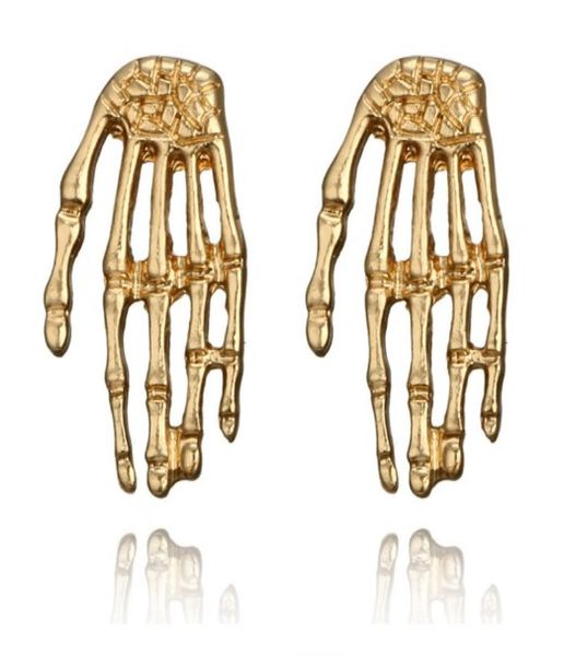 punk stud earrings girls ladies model skull hand gold plated gothic ear studs stylish punk jewelry1625936, Golden;silver
punk stud earrings girls ladies model skull hand gold plated gothic ear studs stylish punk jewelry1625936, Golden;silver