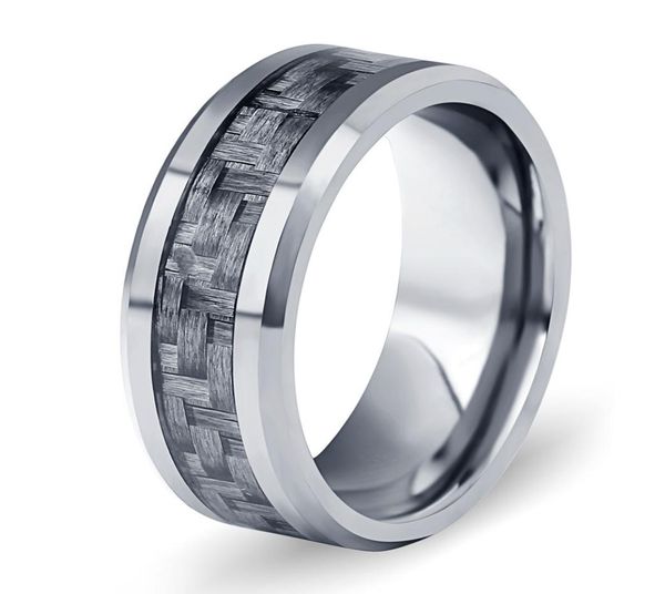 mens ring new tungsten steel men039s ring fashion jewelry new simple carbon fiber tungsten steel ring7846747, Silver
mens ring new tungsten steel men039s ring fashion jewelry new simple carbon fiber tungsten steel ring7846747, Silver