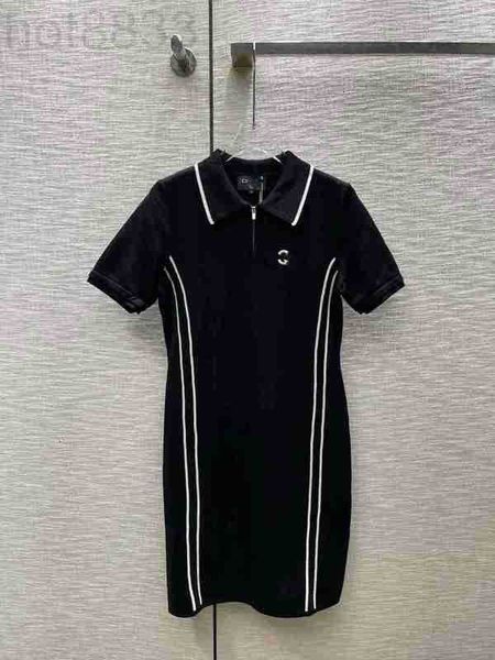 basic & casual dresses designer summer new style simple stylish slim age reducing half zipper contrast polo knit dress n3v4, Black;gray
basic & casual dresses designer summer new style simple stylish slim age reducing half zipper contrast polo knit dress n3v4, Black;gray