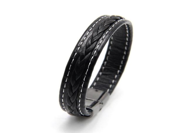 new men jewelry punk black brown braided leather bracelet for men magnetic clasp bangles gifts2161525, Golden;silver
new men jewelry punk black brown braided leather bracelet for men magnetic clasp bangles gifts2161525, Golden;silver