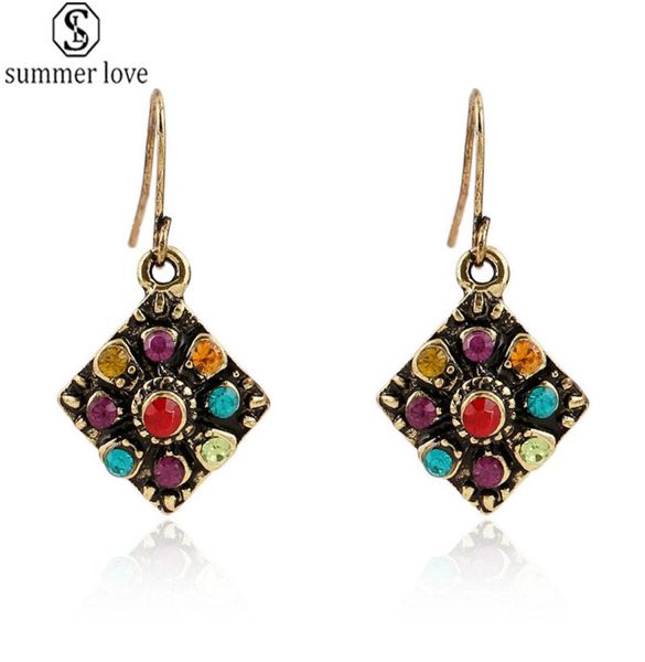 bohemian national wind retro rhinestone ear stud earrings colorful vintage eardrop gift for women fashion jewelry wholez1228858, Silver
bohemian national wind retro rhinestone ear stud earrings colorful vintage eardrop gift for women fashion jewelry wholez1228858, Silver