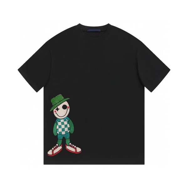 23ss new woman men's t-shirts high end classic clown doll embroidery tee catwalk summer limited beach breathable street fashion casual, White;black
23ss new woman men's t-shirts high end classic clown doll embroidery tee catwalk summer limited beach breathable street fashion casual, White;black