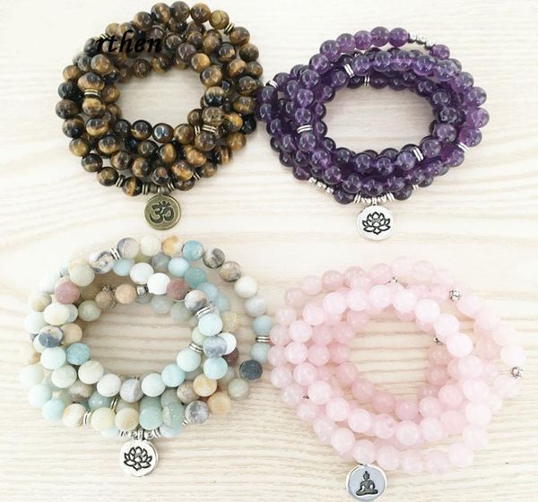natural stone bracelet 108 mala yoga necklace matte jewelry charm bracelet2430590, Golden;silver
natural stone bracelet 108 mala yoga necklace matte jewelry charm bracelet2430590, Golden;silver