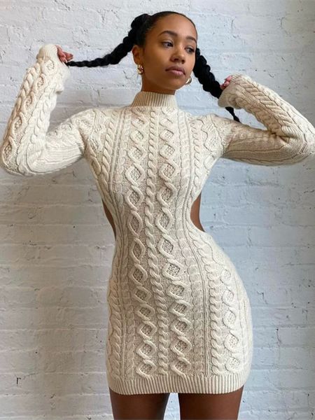 casual dresses hirigin knitted sweater fall winter clothes for women rave outfit backless long sleeve mini bodycon birthday dress 221119, Black;gray
casual dresses hirigin knitted sweater fall winter clothes for women rave outfit backless long sleeve mini bodycon birthday dress 221119, Black;gray