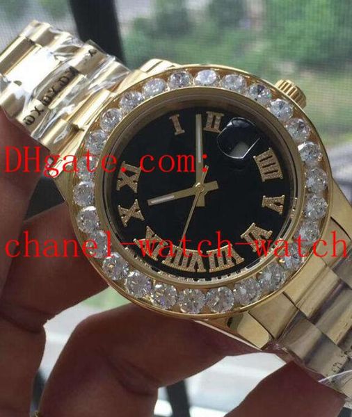 3 style men's wrist watch 18k yellow gold 116300 roman diamond dial asia 2813 movement mechanical automatic mens watches, Slivery;brown
3 style men's wrist watch 18k yellow gold 116300 roman diamond dial asia 2813 movement mechanical automatic mens watches, Slivery;brown