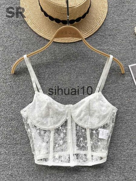 women's t-shirt singreiny lace design crop backless women strap summer bralette corset bustier lady transparent fashion slim short cami, White
women's t-shirt singreiny lace design crop backless women strap summer bralette corset bustier lady transparent fashion slim short cami, White