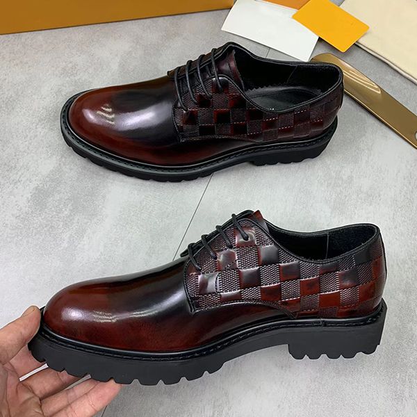 designer men's shoes spring and autumn new leather business shoes non-slip wear-resistant flat breathable comfortable work leather shoe, Black
designer men's shoes spring and autumn new leather business shoes non-slip wear-resistant flat breathable comfortable work leather shoe, Black