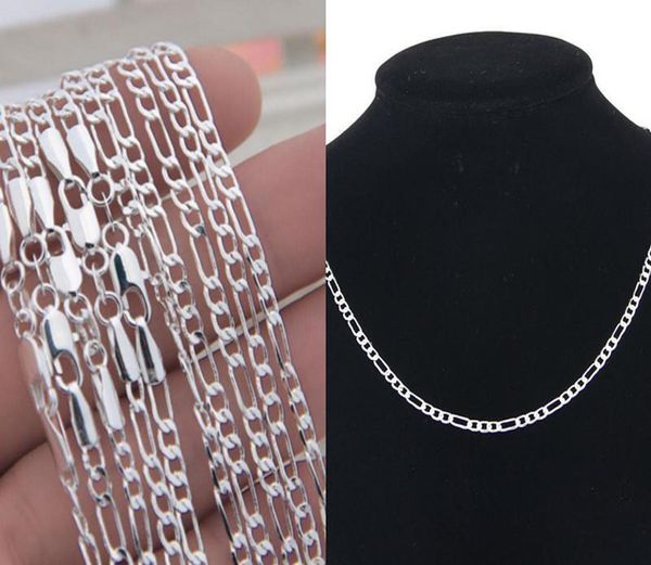20pcs 925 solid sterling silver chains 2mm women039s figaro link necklace 16quot30quot1010416
20pcs 925 solid sterling silver chains 2mm women039s figaro link necklace 16quot30quot1010416