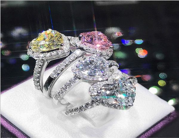 3 colors heart cz diamond wedding ring for women white pink yellow stone 925 sterling silver plated gift jewelry ring retail dff048760667, Slivery;golden
3 colors heart cz diamond wedding ring for women white pink yellow stone 925 sterling silver plated gift jewelry ring retail dff048760667, Slivery;golden