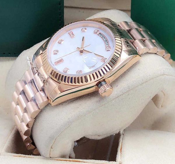 36mm women's automatic mechanical watch ladies watches day-date womens folding buckle sport waterproof fashion classic, Slivery;golden
36mm women's automatic mechanical watch ladies watches day-date womens folding buckle sport waterproof fashion classic, Slivery;golden