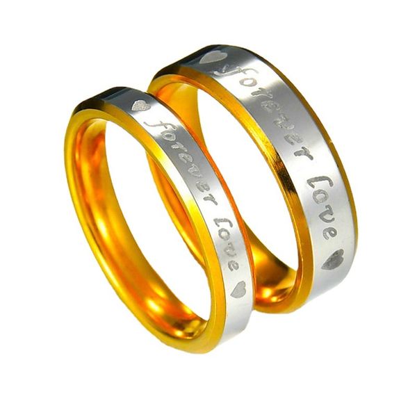 delicate gold forver love letter couple ring for lovers men women stainless steel love letter wedding ring distance rings anniversary engage, Silver
delicate gold forver love letter couple ring for lovers men women stainless steel love letter wedding ring distance rings anniversary engage, Silver