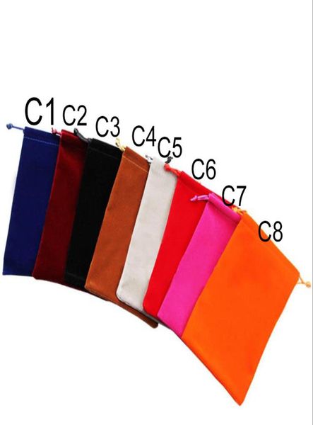 50pcslot velvet bags 10x14cm pouches jewelry packing bags christmascandywedding gift bags 4163944, Pink;blue
50pcslot velvet bags 10x14cm pouches jewelry packing bags christmascandywedding gift bags 4163944, Pink;blue