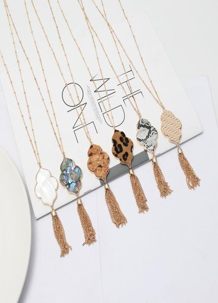 oval flower hexagon abalone shell leopard pendant necklace metal tassels long chain sweater necklace geometric jewelry9625651, Silver
oval flower hexagon abalone shell leopard pendant necklace metal tassels long chain sweater necklace geometric jewelry9625651, Silver