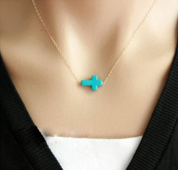 womens necklaces turquoise cross pendant necklaces goldsilver plated simple jewerly necklaces link chain1953787, Golden;silver
womens necklaces turquoise cross pendant necklaces goldsilver plated simple jewerly necklaces link chain1953787, Golden;silver