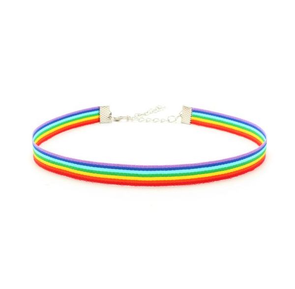 gay pride rainbow choker necklace lgbt gay and lesbian pride lace chockers ribbon collar with pendant statement jewelry for men wo9606756, Golden;silver
gay pride rainbow choker necklace lgbt gay and lesbian pride lace chockers ribbon collar with pendant statement jewelry for men wo9606756, Golden;silver