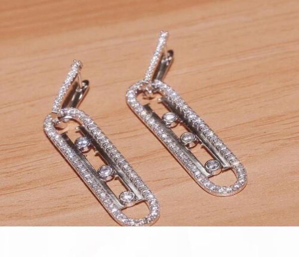 woman luxury jewelry designer earrings move jewelry women luxury gift couple 3 colors optional1868900, Silver
woman luxury jewelry designer earrings move jewelry women luxury gift couple 3 colors optional1868900, Silver