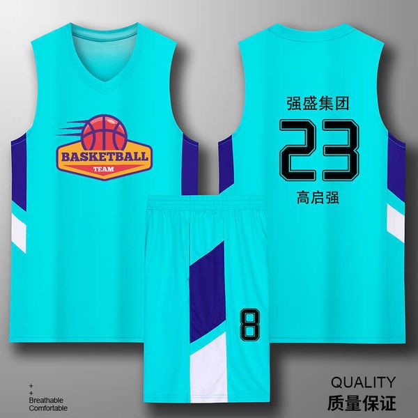 new basketball uniform suit men's college students' game training clothes jersey american vest group purchase printing, Black;red
new basketball uniform suit men's college students' game training clothes jersey american vest group purchase printing, Black;red