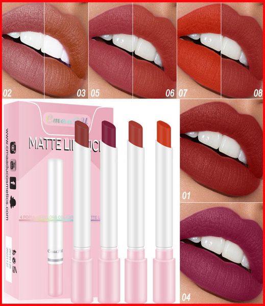 cmaadu 4 colors matte long lasting waterproof cigarette lipstick fog surface nude lipstick set maquillaje batom lip kit 2 sty8711136
cmaadu 4 colors matte long lasting waterproof cigarette lipstick fog surface nude lipstick set maquillaje batom lip kit 2 sty8711136