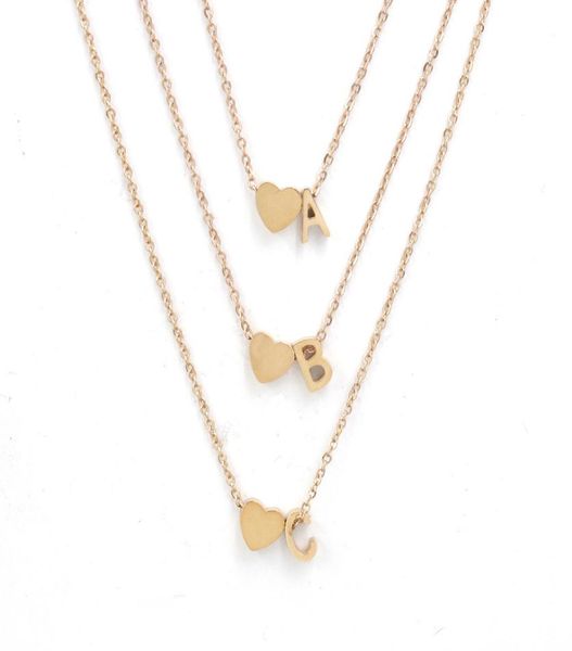 26 intial letter alphabet heart pendant necklace for women gold silver color az stainless steel necklace chain fashion jewelry gif1404012
26 intial letter alphabet heart pendant necklace for women gold silver color az stainless steel necklace chain fashion jewelry gif1404012