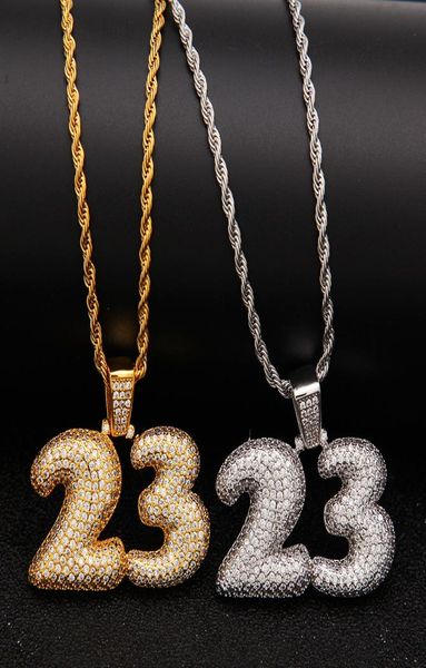men custom bubble letter number 23 pendant necklace hip hop full iced out cubic zirconia gold sliver cz stone7532802, Silver
men custom bubble letter number 23 pendant necklace hip hop full iced out cubic zirconia gold sliver cz stone7532802, Silver