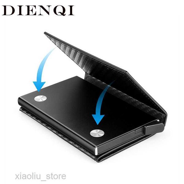 money clips dienqi carbon fiber wallets men rfid card holder slim wallet magic trifold leather thin mini wallet small money bag purse vallet, Black
money clips dienqi carbon fiber wallets men rfid card holder slim wallet magic trifold leather thin mini wallet small money bag purse vallet, Black