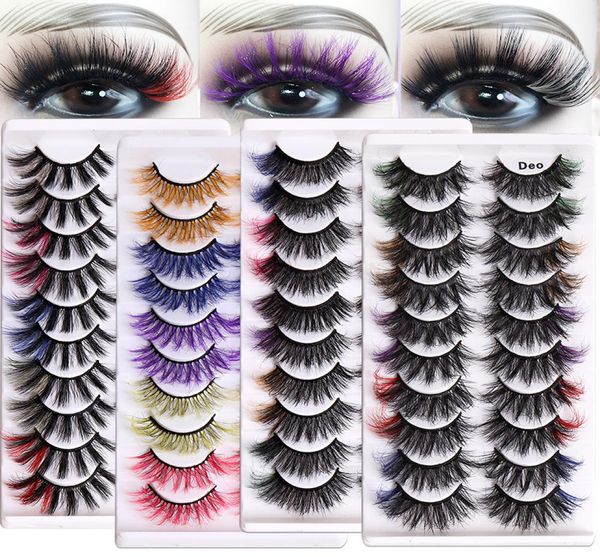 10 pairs thick color false eyelashes curly crisscross hand made reusable multilayer 3d fake lashes soft light eyelash ext2465939
10 pairs thick color false eyelashes curly crisscross hand made reusable multilayer 3d fake lashes soft light eyelash ext2465939