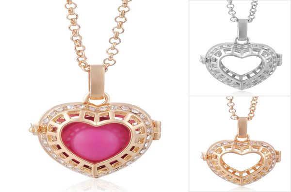 vocheng baby chime jewelry 2 colors plated copper metal pendant cage necklace with stainless steel chain va0828291672, Silver
vocheng baby chime jewelry 2 colors plated copper metal pendant cage necklace with stainless steel chain va0828291672, Silver