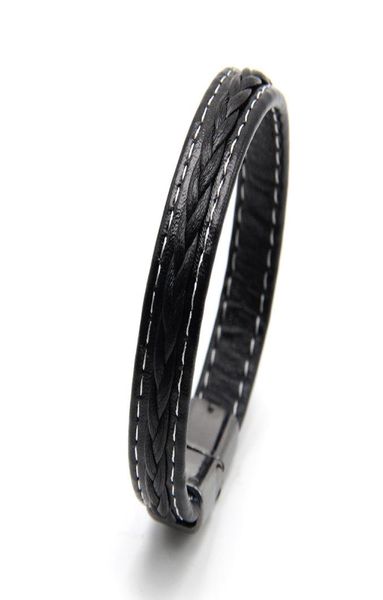 new men jewelry punk black brown braided leather bracelet for men magnetic clasp bangles gifts7843394, Golden;silver
new men jewelry punk black brown braided leather bracelet for men magnetic clasp bangles gifts7843394, Golden;silver