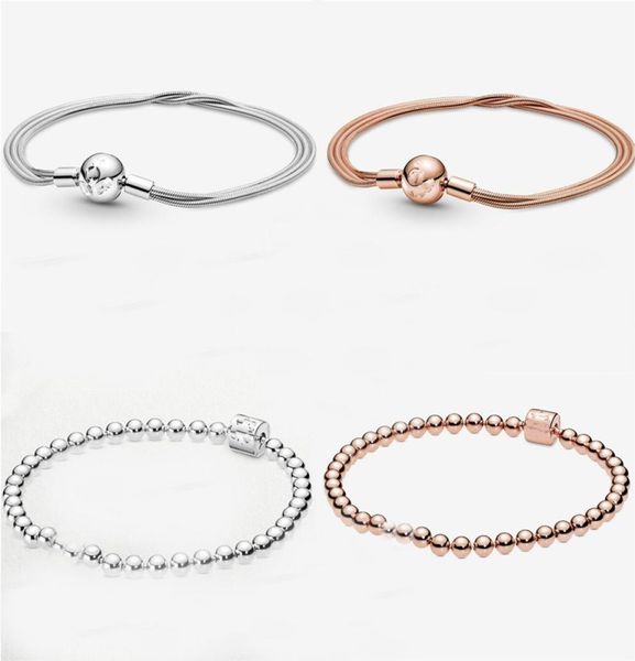 new multilayer snake chain bracelets rose gold silver colour beaded paved bracelet clasp fit european beads for pandora bracelet c1451748, Golden;silver
new multilayer snake chain bracelets rose gold silver colour beaded paved bracelet clasp fit european beads for pandora bracelet c1451748, Golden;silver