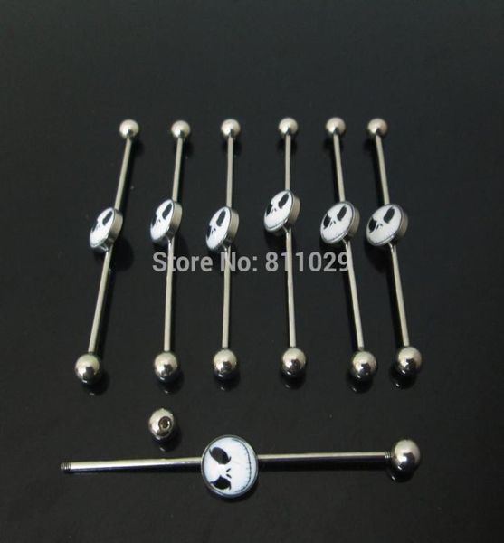 scaffold barbells charm 10pcs surgical stainless steel nightmare before christmas industrial barbell piercing 1556402, Slivery;golden
scaffold barbells charm 10pcs surgical stainless steel nightmare before christmas industrial barbell piercing 1556402, Slivery;golden