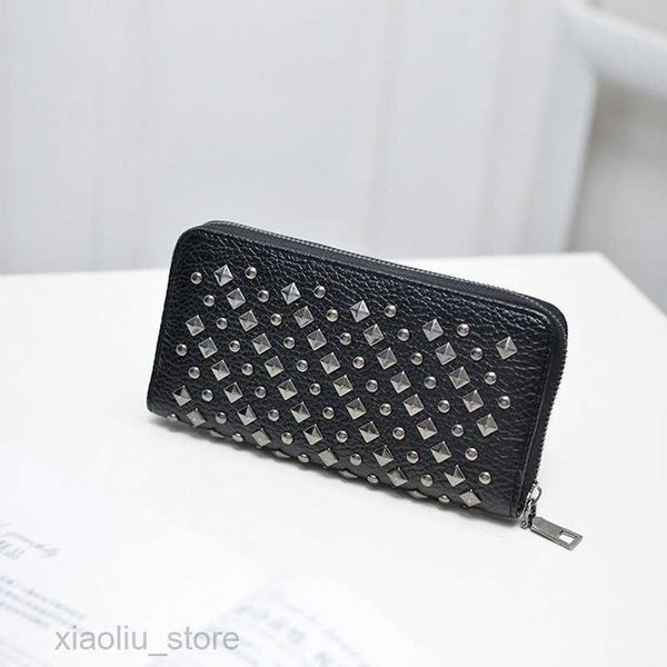money clips annmouler fashion women wallets pu leather rivet card holder large capacity ladies purse new fashion clutch baghkd230627, Black
money clips annmouler fashion women wallets pu leather rivet card holder large capacity ladies purse new fashion clutch baghkd230627, Black